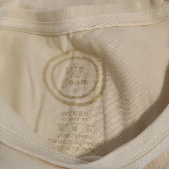 Life Is Good Cream Women's T-Shirt - Picture 5 of 9
